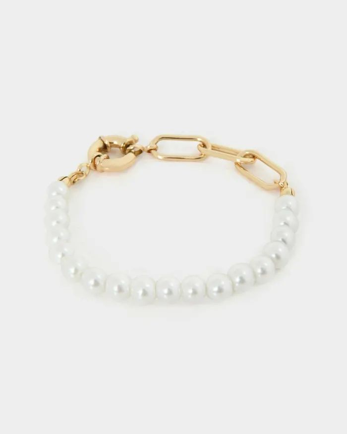 Forcast Maeve 16k Gold Plated Bracelet Gold Women Bracelets