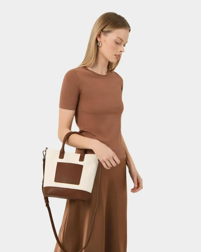 Forcast Mariana 2 Way Bag Tan Women Bags