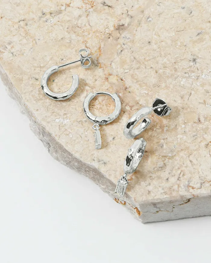 Forcast Marie Sterling Silver Earrings Goldsilver Women Earrings