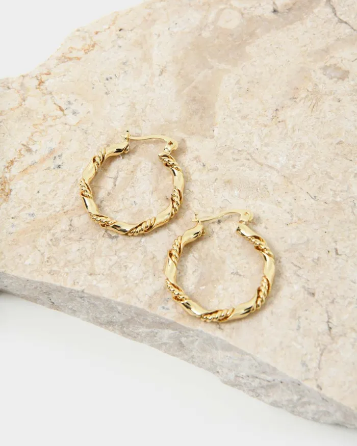 Forcast Marie Sterling Silver Earrings Goldsilver Women Earrings