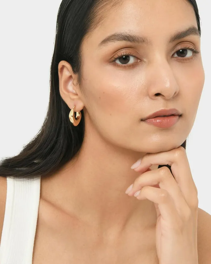 Forcast Mayleen Earrings Gold Women Earrings