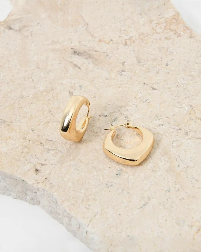 Forcast Mayleen Earrings Gold Women Earrings