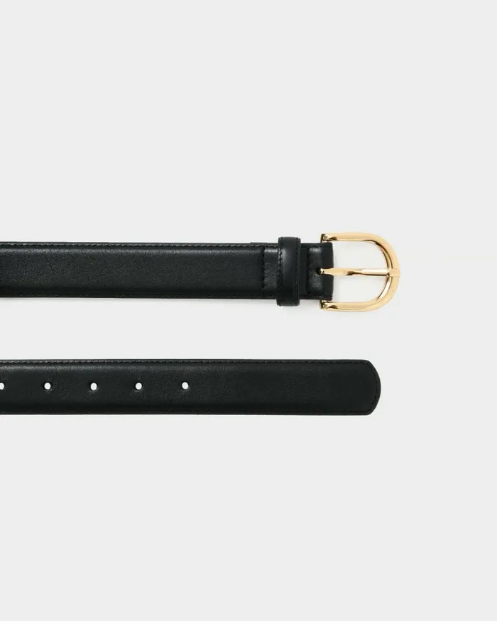 Forcast Melisa Leather Belt Black Women Belts