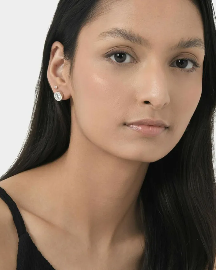 Forcast Miliana Rose Gold Earrings Rose Goldgoldsilver Women Earrings