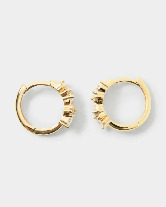 Forcast Morroca Gold Plated Earring Goldsilver Women Earrings