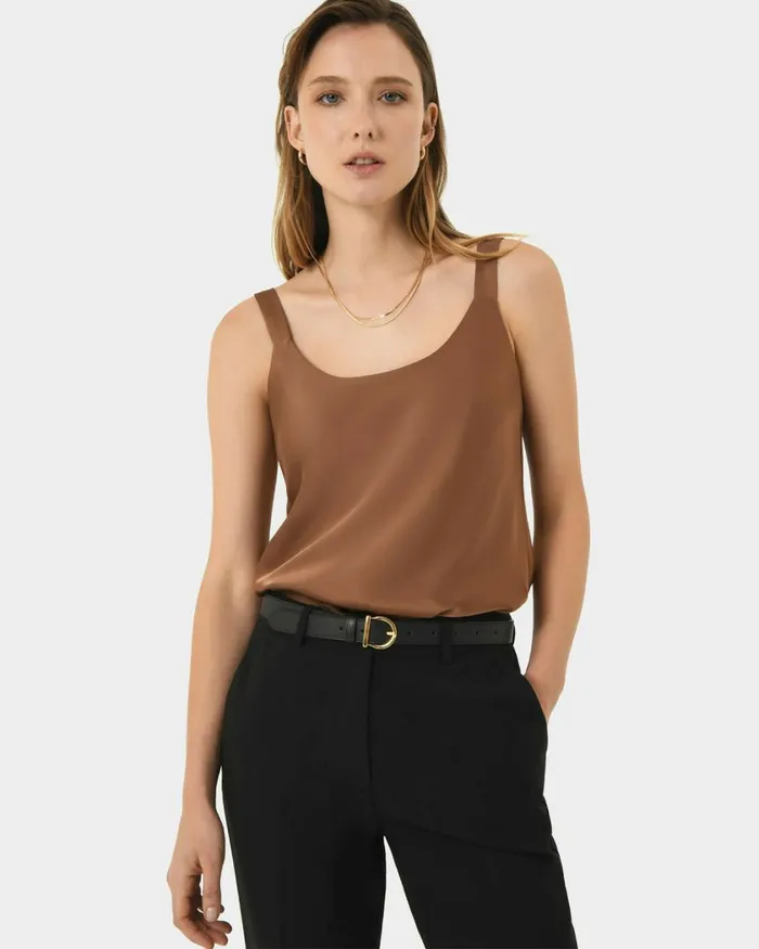 Forcast Morroco 2 Leather Belt Black Women Belts