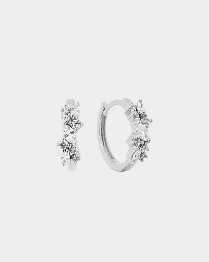 Forcast Morroco Silver Earrings Goldsilver Women Earrings