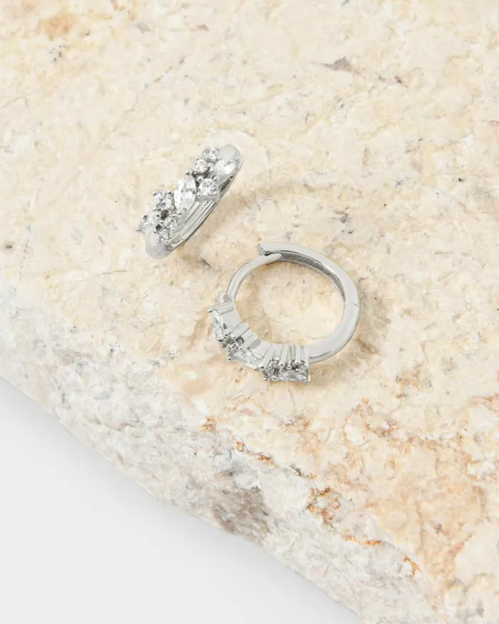Forcast Morroco Silver Earrings Goldsilver Women Earrings