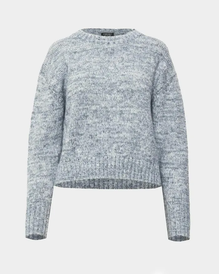 Forcast Naomy Mixed Yarn Knit Women TShirts and Tops