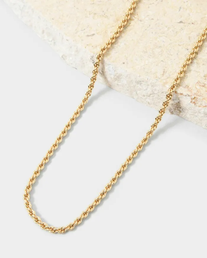 Forcast Naples Gold Plated Necklace Gold Women Necklaces