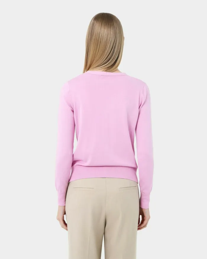 Forcast Nicolette Vneck Knit Cardigan Mauve Pinkrubyoatmealbaby Pinkcoral Creamboneivorymintdark Navyblack Women Long Sleeve Tops