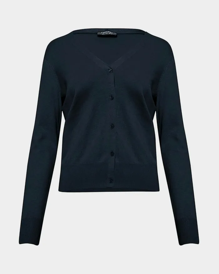 Forcast Nicolette Vneck Knit Cardigan Mauve Pinkrubyoatmealbaby Pinkcoral Creamboneivorymintdark Navyblack Women Long Sleeve Tops