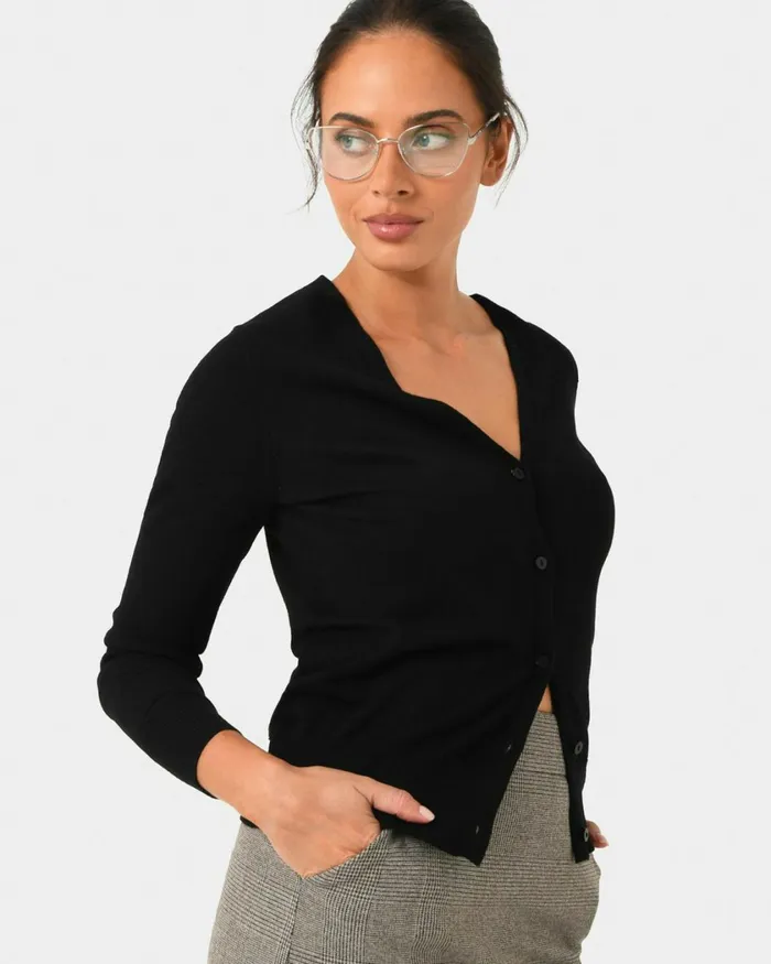 Forcast Nicolette Vneck Knit Cardigan Mauve Pinkrubyoatmealbaby Pinkcoral Creamboneivorymintdark Navyblack Women Long Sleeve Tops