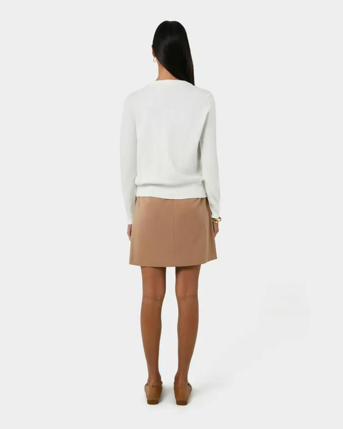 Forcast Nicolette Vneck Knit Cardigan Mauve Pinkrubyoatmealbaby Pinkcoral Creamboneivorymintdark Navyblack Women Long Sleeve Tops