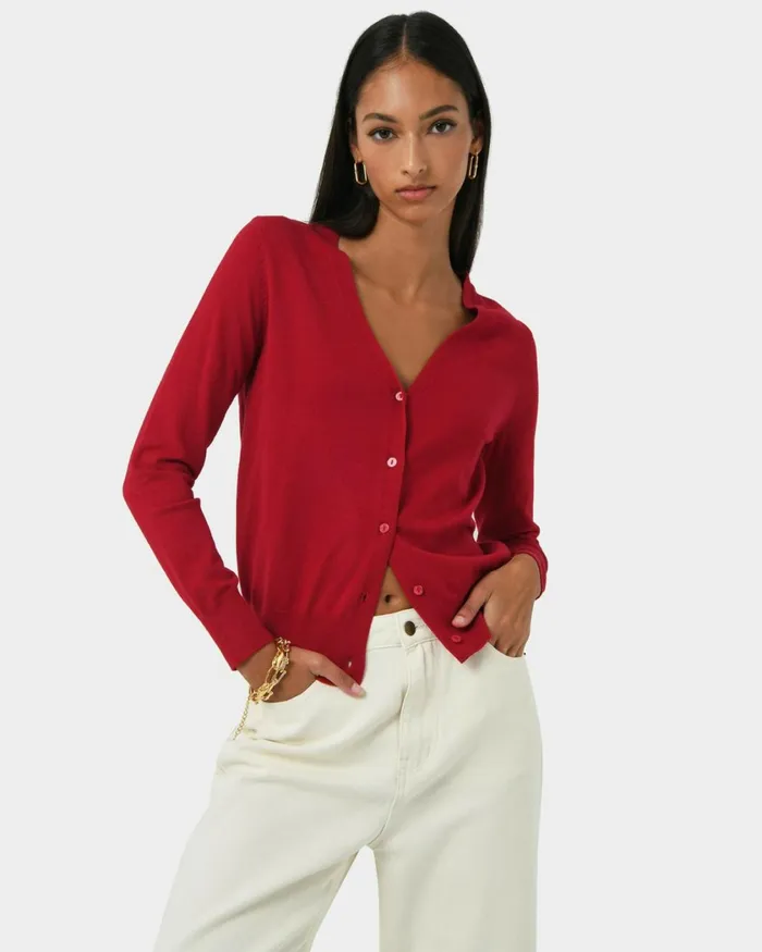 Forcast Nicolette Vneck Knit Cardigan Sky Bluerubyoatmealbaby Pinkcoral Creamboneivorymintdark Navyblack Women Long Sleeve Tops Forcast Nicolette Vneck Knit Cardigan Sky Bluerubyoatmealbaby Pinkcoral Creamboneivorymintdark Navyblack Women Long Sleeve Tops