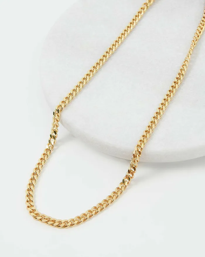 Forcast Olive 16k Gold Plated Necklace Gold Women Necklaces