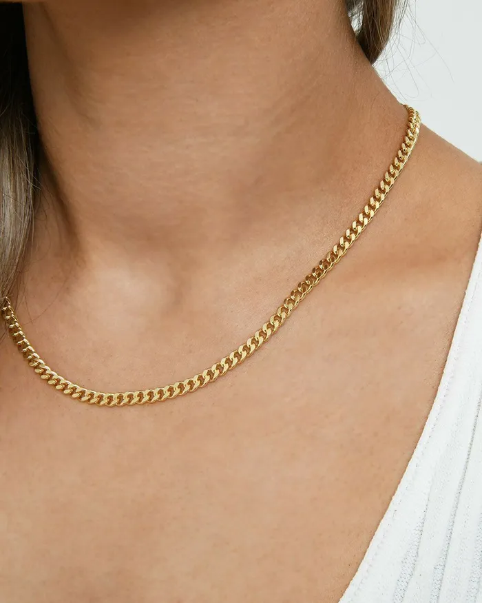 Forcast Olive 16k Gold Plated Necklace Gold Women Necklaces Forcast Olive 16k Gold Plated Necklace Gold Women Necklaces