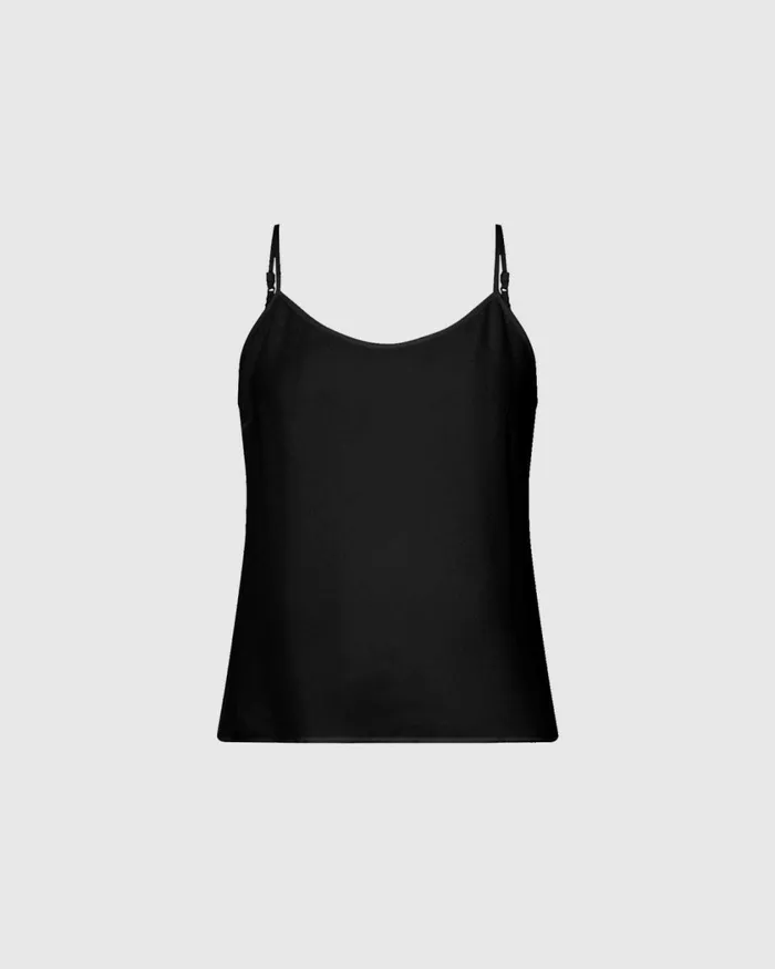 Forcast Olivia Cami Top Beigeblack Women TShirts and Tops