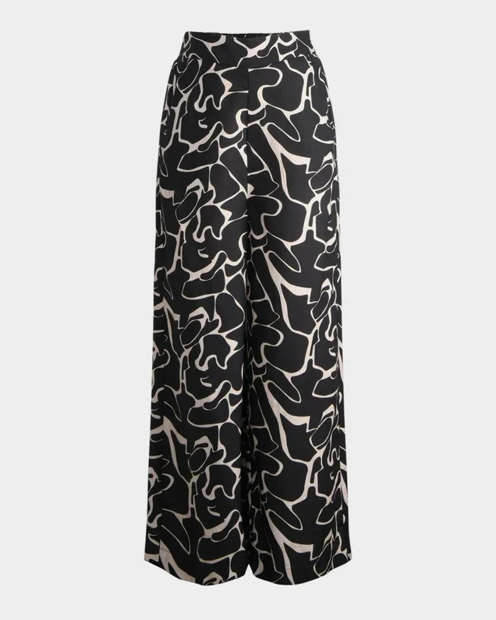 Forcast Pip Linen Blend Pants Women WideLeg Pants