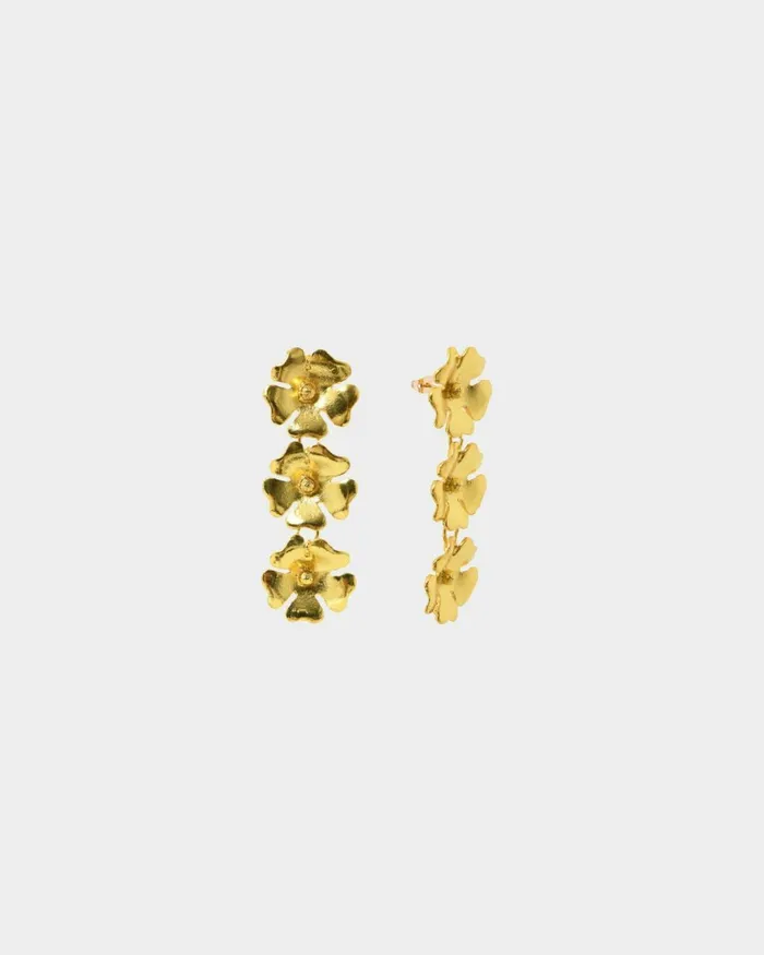 Forcast Priscilla Earrings Gold Women Earrings