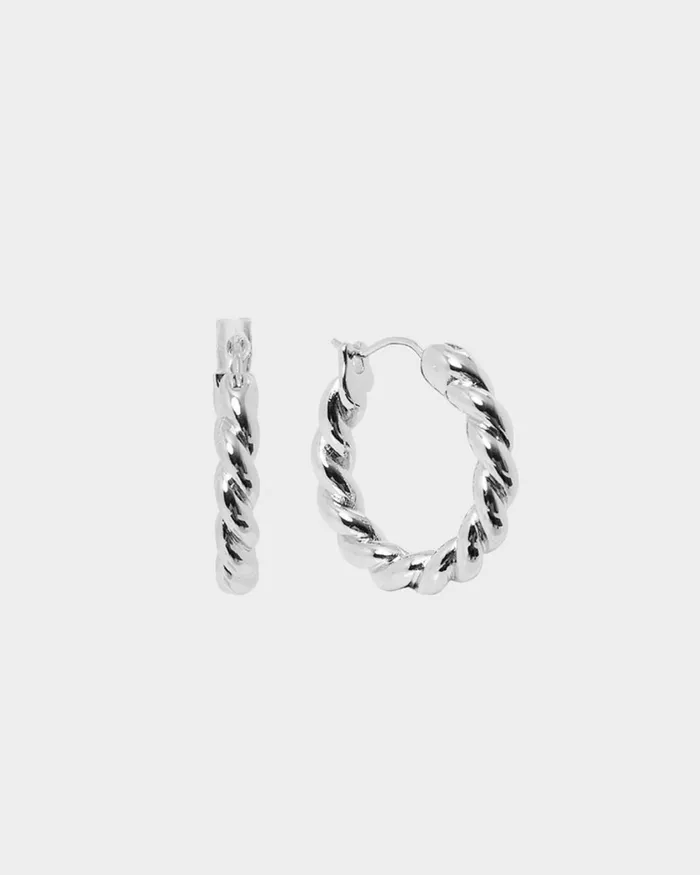 Forcast Prisha Silver Earrings Silver Women Earrings