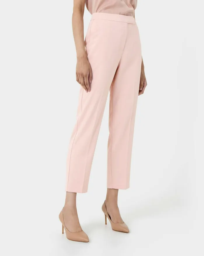 Forcast Renee Slim Leg Pants Pastel Pinkpastel Sage Women HighWaisted Pants