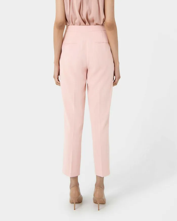 Forcast Renee Slim Leg Pants Pastel Pinkpastel Sage Women HighWaisted Pants