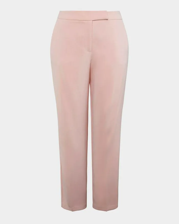 Forcast Renee Slim Leg Pants Pastel Pinkpastel Sage Women HighWaisted Pants