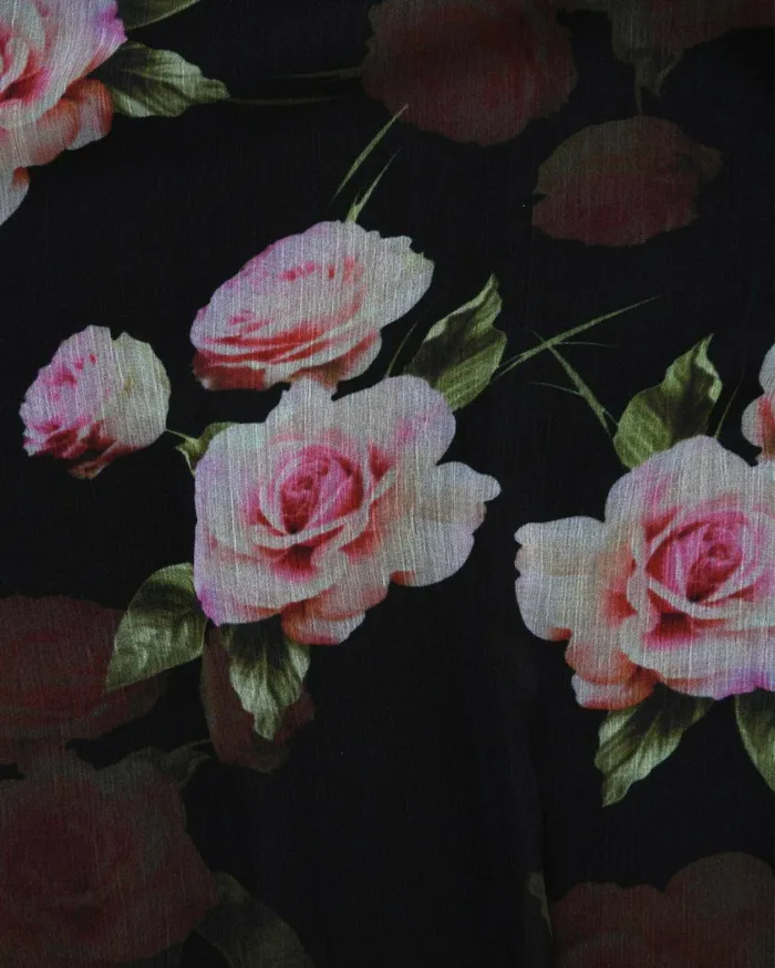 Forcast Rose Floral Top Multi Women TShirts and Tops