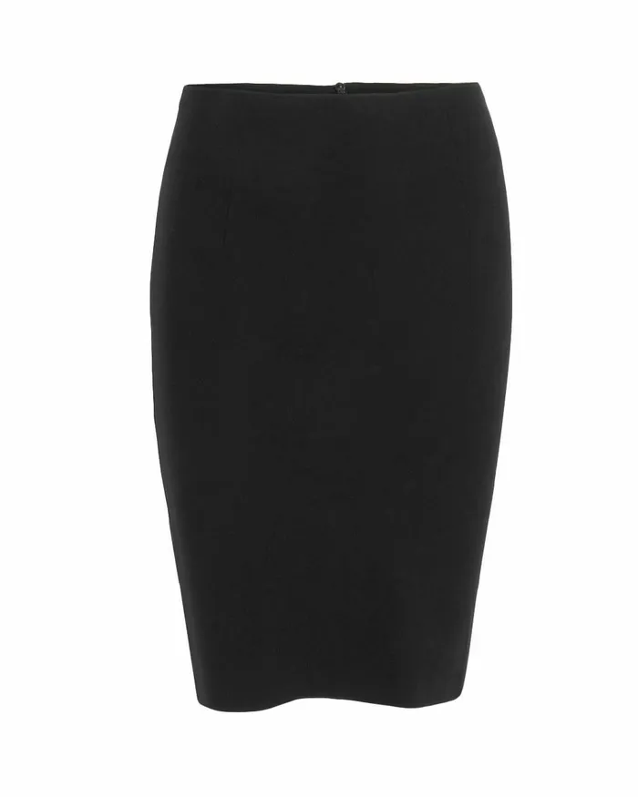 Forcast Rose Pencil Skirt Black Women Work Skirts