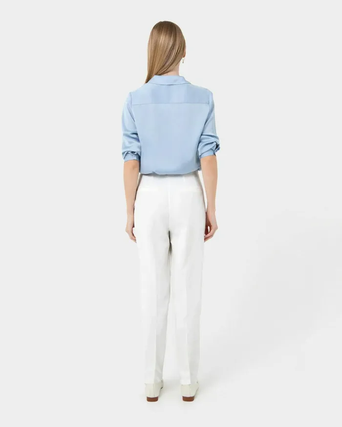 Forcast Rylan Tapered Pants Sky Blueivory Women Slim Leg Pants