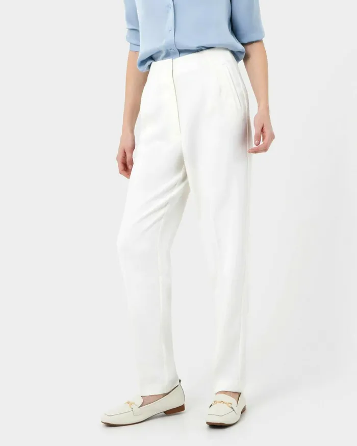 Forcast Rylan Tapered Pants Sky Blueivory Women Work Pants