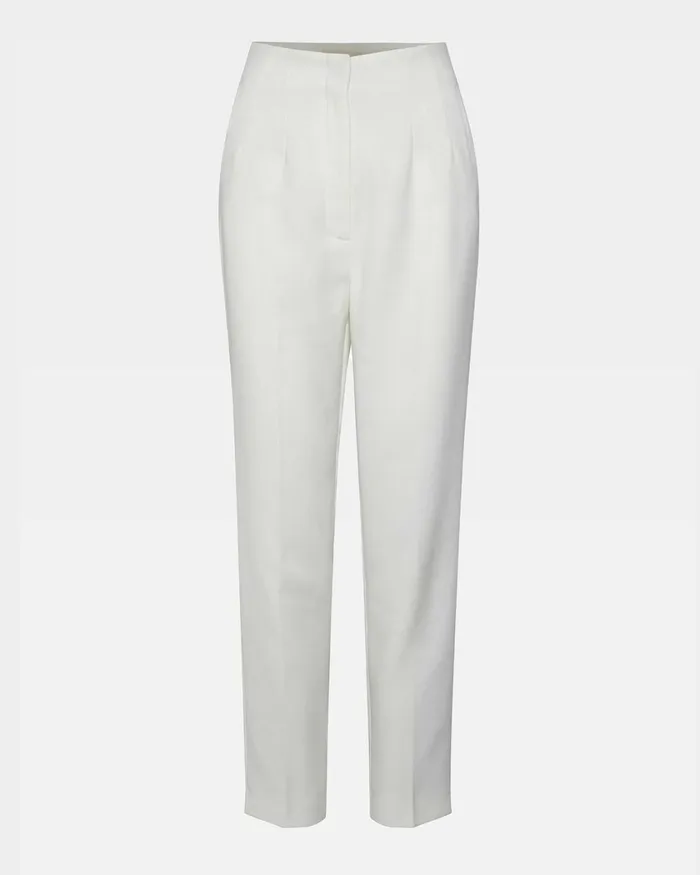 Forcast Rylan Tapered Pants Sky Blueivory Women Work Pants