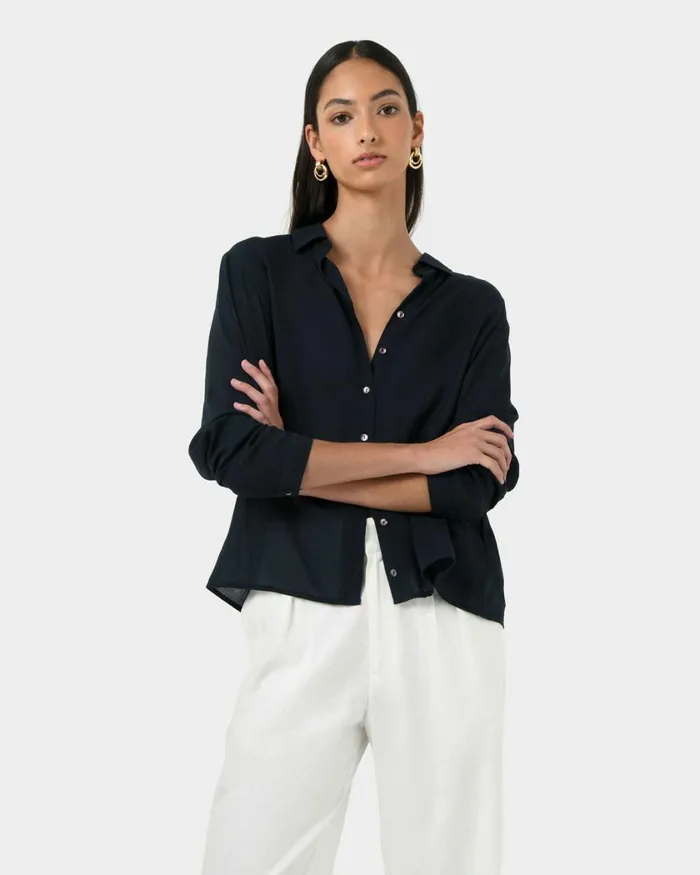 Forcast Rylie Shirt Ivorynavy Women TShirts and Tops