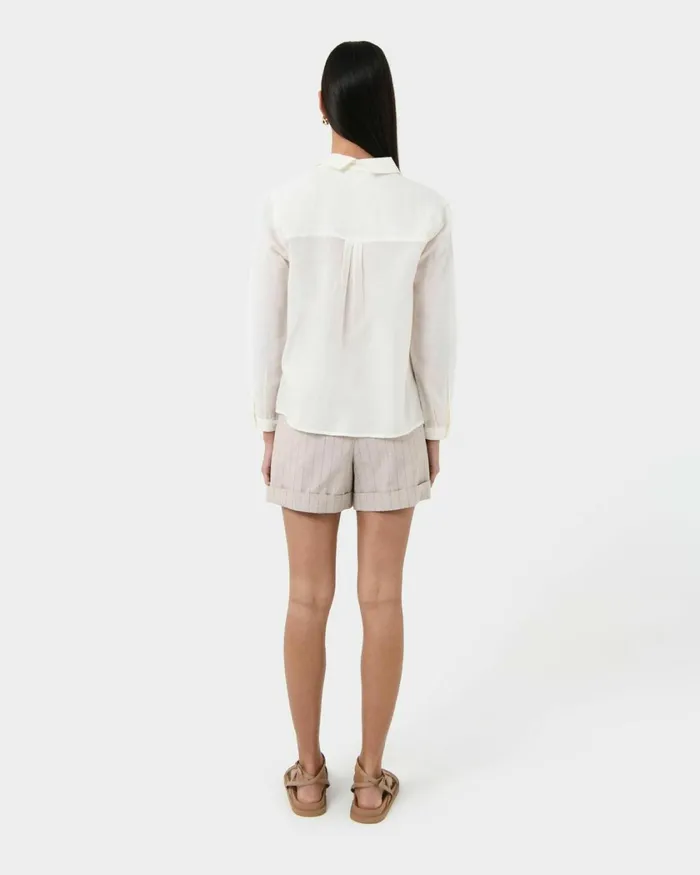 Forcast Rylie Shirt Ivorynavy Women TShirts and Tops