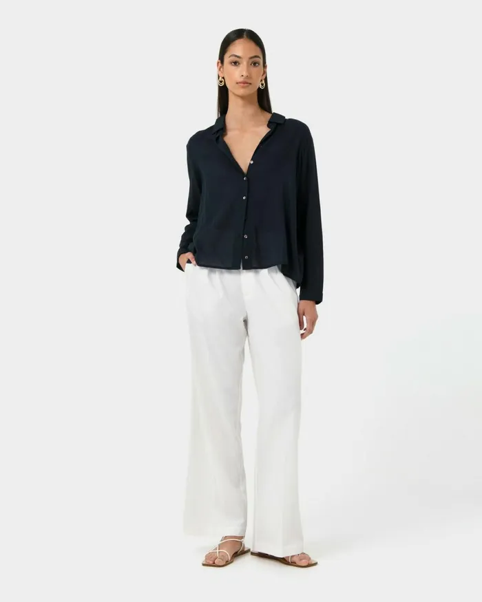 Forcast Rylie Shirt Ivorynavy Women TShirts and Tops