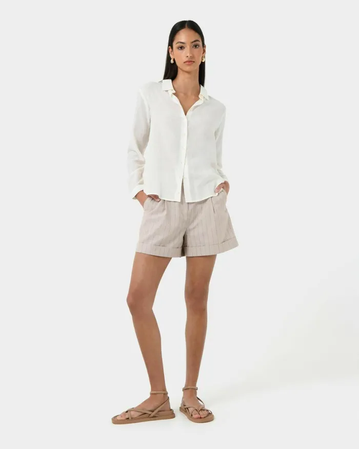 Forcast Rylie Shirt Ivorynavy Women TShirts and Tops