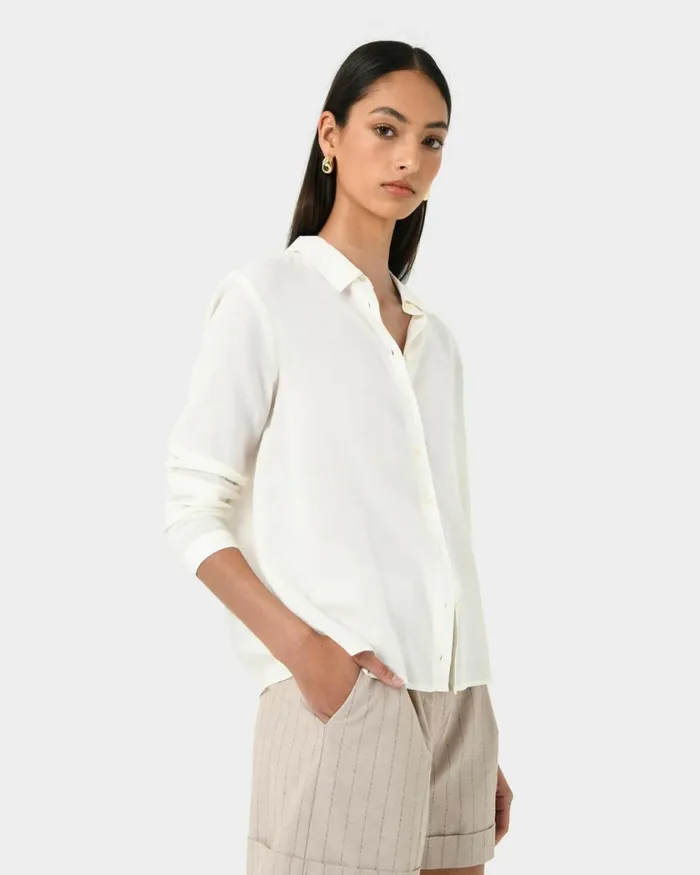 Forcast Rylie Shirt Ivorynavy Women TShirts and Tops