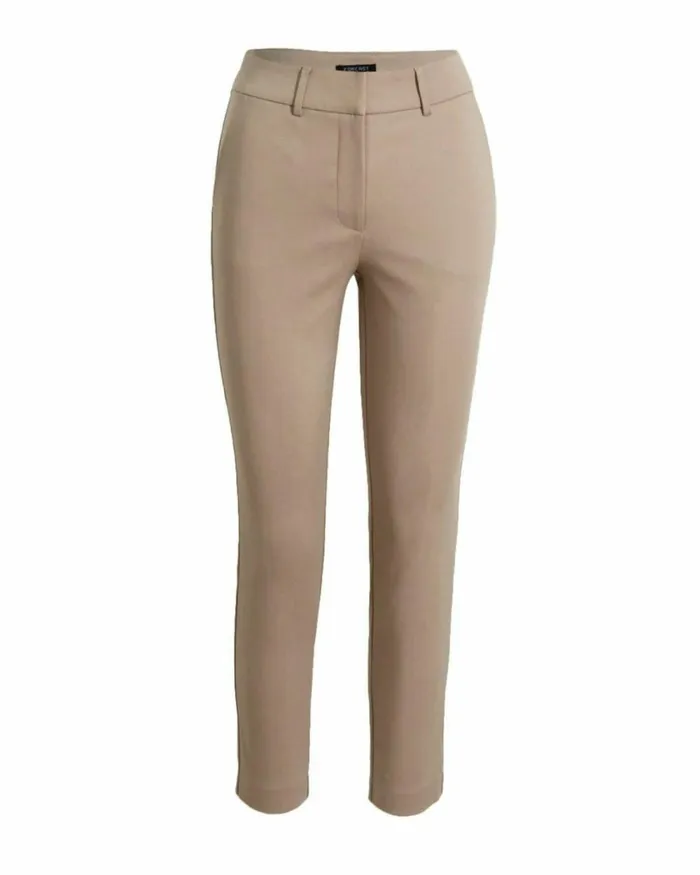 Forcast Safira Highwaist Trousers Birchivorynavygreyblack Women HighWaisted Pants