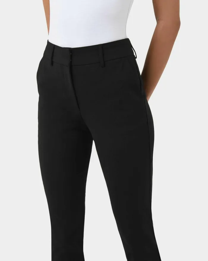 Forcast Safira Highwaist Trousers Birchivorynavygreyblack Women HighWaisted Pants