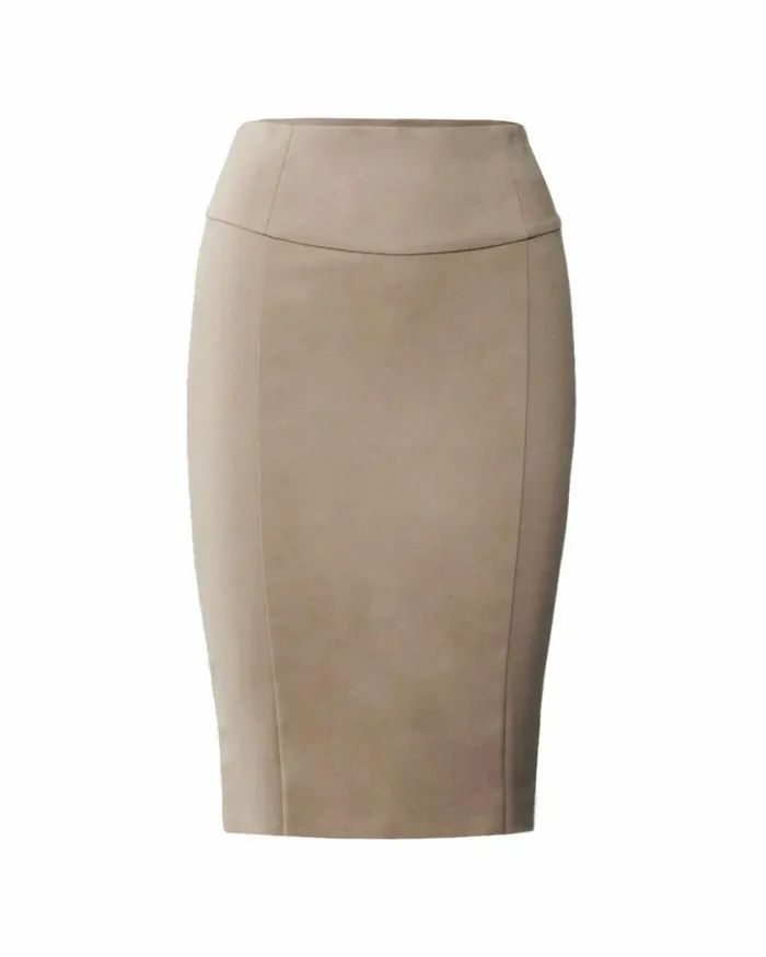 Forcast Safira Pencil Skirt Birchnavygreyblack Women Work Skirts