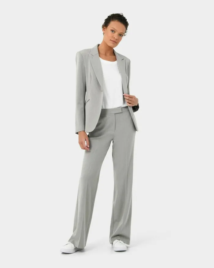 Forcast Santana Single Breasted Blazer Beige Women Jackets and Blazers