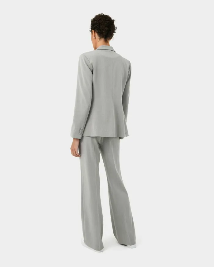 Forcast Santana Single Breasted Blazer Beige Women Jackets and Blazers