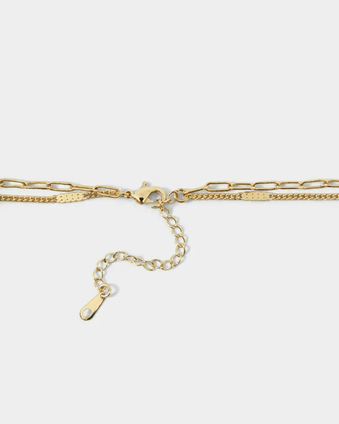 Forcast Sklyer Necklace Gold Women Necklaces