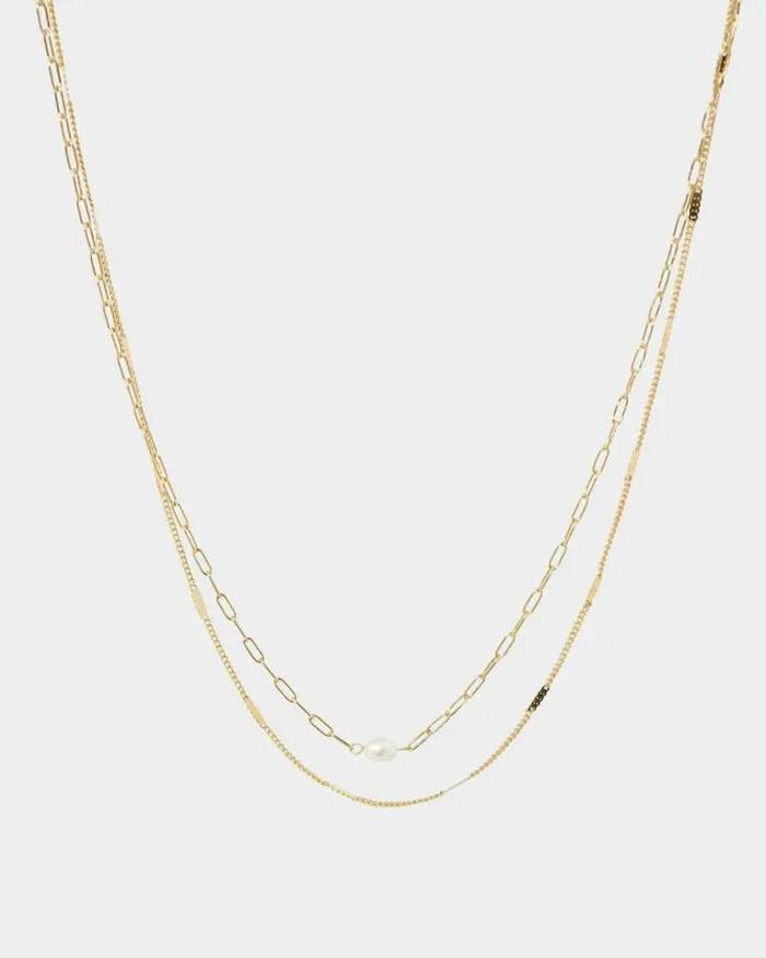 Forcast Sklyer Necklace Gold Women Necklaces