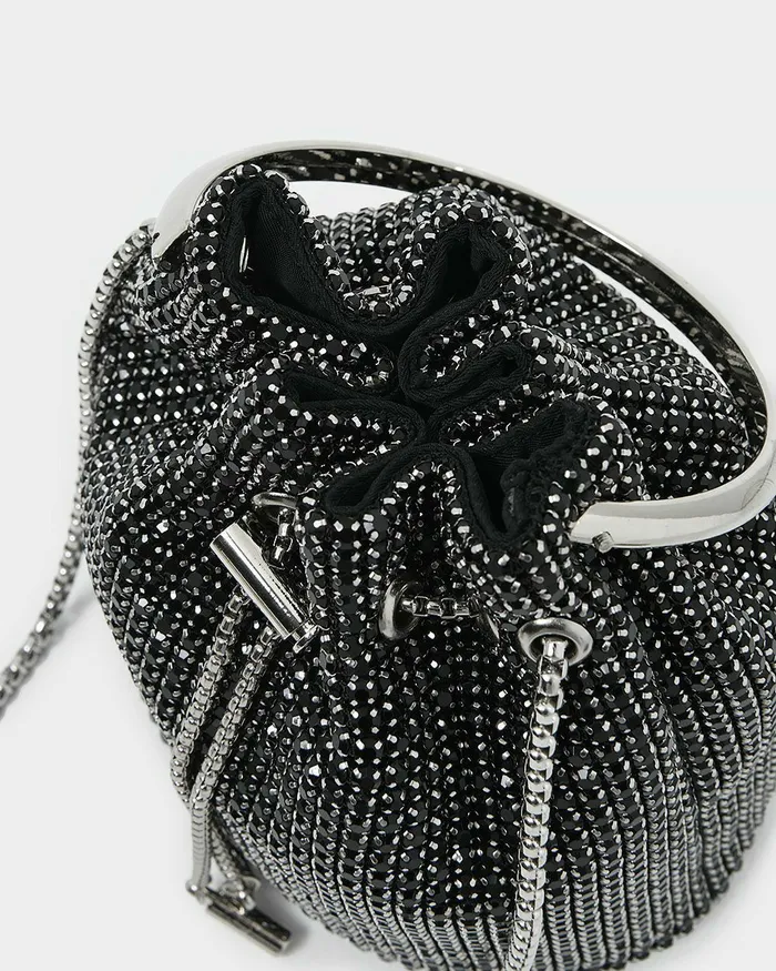 Forcast Skyla Crystal 2 Way Bag Goldsilverblack Women Bags Forcast Skyla Crystal 2 Way Bag Goldsilverblack Women Bags