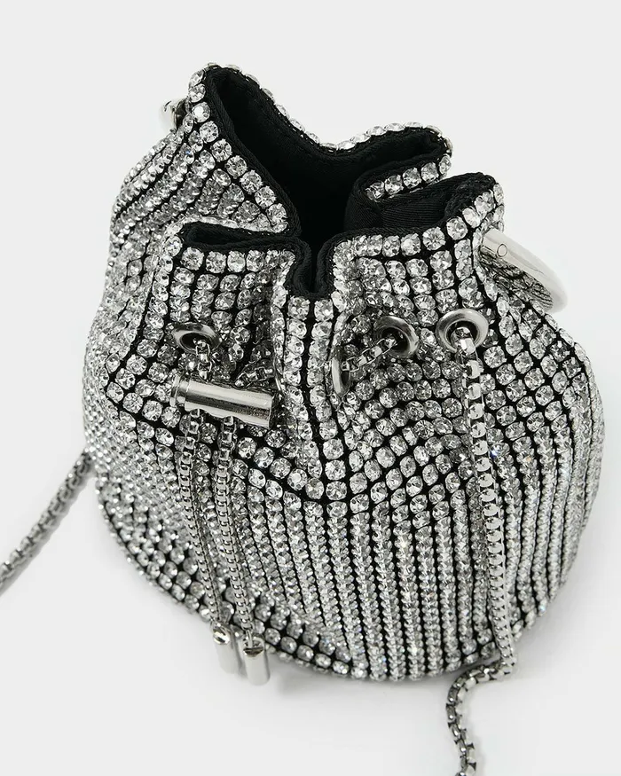 Forcast Skyla Crystal 2 Way Bag Goldsilverblack Women Bags Forcast Skyla Crystal 2 Way Bag Goldsilverblack Women Bags
