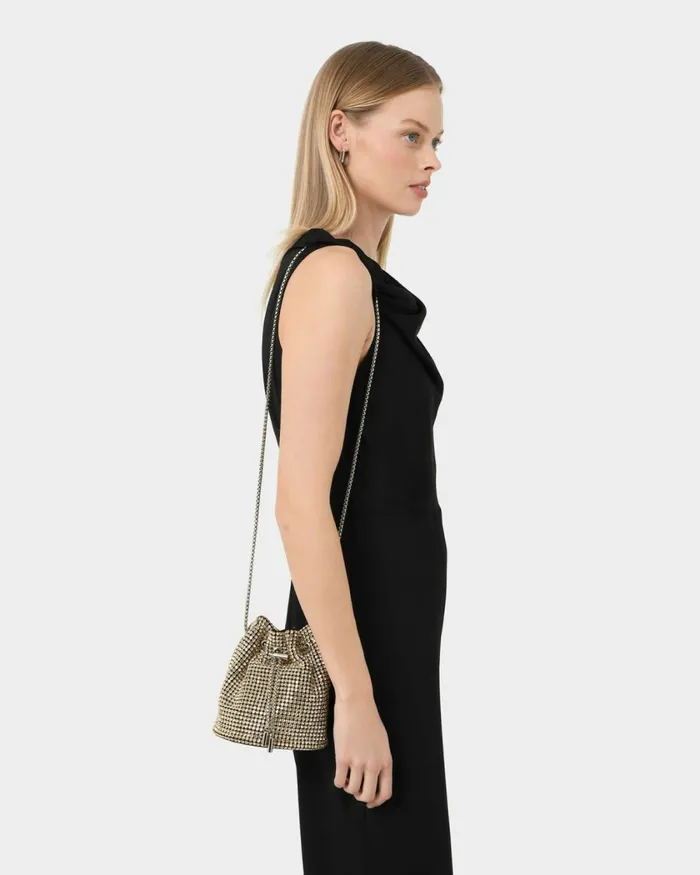 Forcast Skyla Crystal 2 Way Bag Goldsilverblack Women Bags Forcast Skyla Crystal 2 Way Bag Goldsilverblack Women Bags