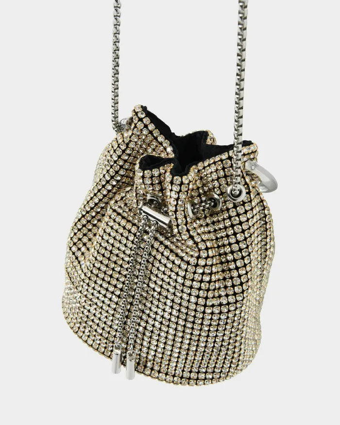 Forcast Skyla Crystal 2 Way Bag Goldsilverblack Women Bags Forcast Skyla Crystal 2 Way Bag Goldsilverblack Women Bags