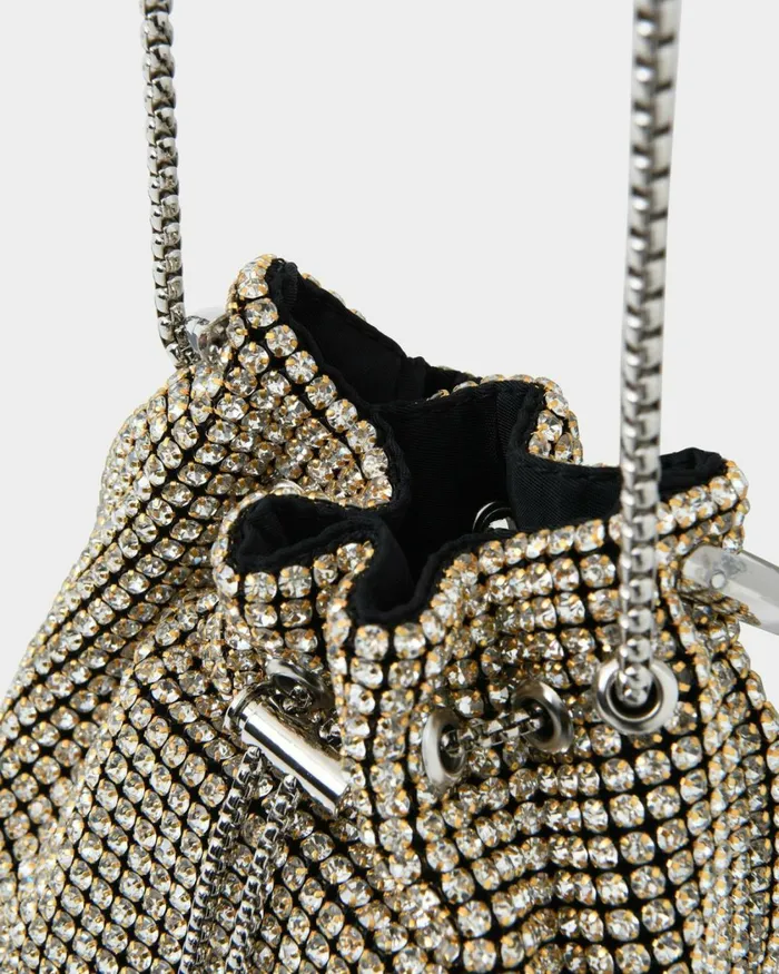Forcast Skyla Crystal 2 Way Bag Goldsilverblack Women Bags Forcast Skyla Crystal 2 Way Bag Goldsilverblack Women Bags